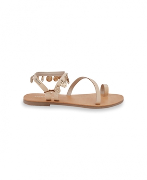 Sandales à entre-doigts Les Tropeziennes CHARMS Beige Femme|FSDK-58988601